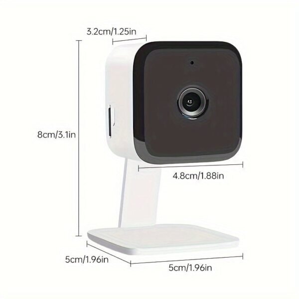 Home Security Camera Indoor 1080P, WiFi Cameras Wired For Pet, Motion Detection, Two-Way Audio, Night Vision, Phone App, Cloud Storage (Need To Pay)/SD Storage (Not Contain)