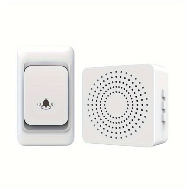 1pc Smart Home, USB Wireless Doorbell, Waterproof, 38 Kinds Of Chime Switching Smart Doorbell, Outdoor Electronic Doorbell, 5905.51 Inches Long Distance Remote Control Doorbell, Jingle Doorbell Wireless Call Doorbell For The Elderly