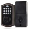 Noqiz Keyless Entry Door Lock, Smart Lock With Touchscreen Keypad, Secure Deadbolt Lock With 50 User Codes, Easy Installation, Auto Lock, Bedroom Door, Home, Apartment, M15 ORB