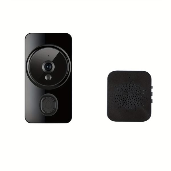 2024 new smart visual doorbell, smart system control, 2.4G wireless wifi for home and commercial use, no need to drill holes for the app camera (no built-in battery, shipped without battery).