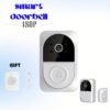 17e79bd8-d831-401e-aea7-bd62e2983ef5.jpg Smart Doorbell, Video Doorbell, Wireless Wi-Fi Smart Wide Angle Home Security Doorbell Camera, Adjustable Home Intercom with 2 Way Audio, IR Night Vision, Motion Detection, Cloud Storage.