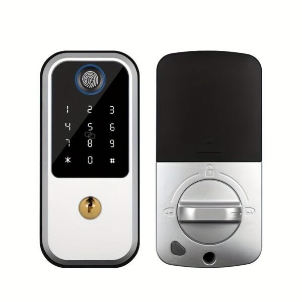 The Keyboard Lock With Handle And Intelligent Biometric Fingerprint Lock Is Suitable For Front Doors, Providing Keyless Entry. The Automatic Door Bolt Lock Is Suitable For Homes, Hotels, Apartments, And Offices.