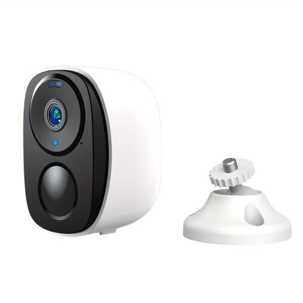 Security Cameras Outdoor Wireless, Battery Powered Wire-Free Spotlight Camera, 2K QHD Video, 2-Way Audio, AI Motion Detection, Color Night Vision, Cloud/SD (up To 256G), Compatible With Alexa