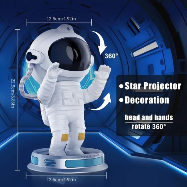 Astronaut Galaxy Projector, Star Projector For Bedroom With Remote And Timer, Colorful Nebula Projector For Adults Room Decor Aesthetic, Gifts For Christmas And Birthdays
