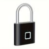 Smart Fingerprint Padlock USB Rechargeable Door Lock Biometric Thumbprint Door Padlocks Zinc Alloy Smart Life Unlock
