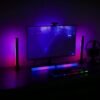 2pcs Smart LED Light Bars, RGB Night Light With Remote Control And APP Control, Music Sync Backlight For Gaming TV Bedroom Decoration, Desktop Lamp