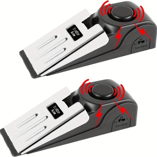 5bc91efa5ab1020aef21cb7144def9b1.jpg 120dB Intruder Alert: Door Stop Alarm - The Ultimate Security Wedge For Home, Traveling & Hotel