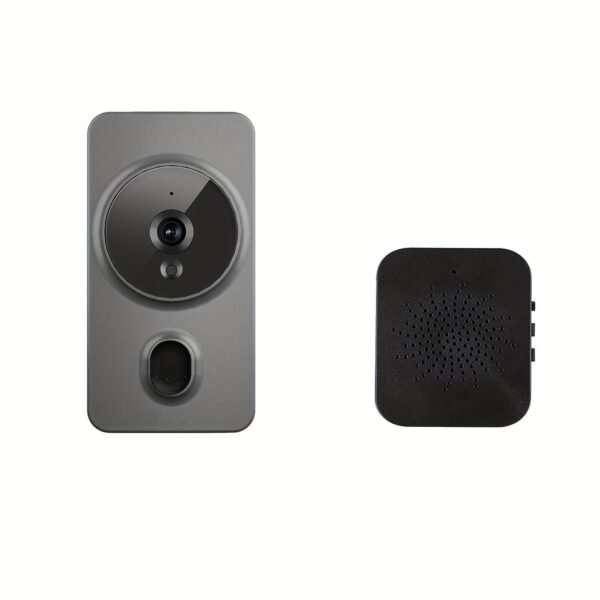 2024 new smart visual doorbell, smart system control, 2.4G wireless wifi for home and commercial use, no need to drill holes for the app camera (no built-in battery, shipped without battery).
