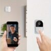 7b63fa49-bf11-4a79-816c-04d5b69f14b9-1.jpg Smart Doorbell, Video Doorbell, Wireless Wi-Fi Smart Wide Angle Home Security Doorbell Camera, Adjustable Home Intercom with 2 Way Audio, IR Night Vision, Motion Detection, Cloud Storage.