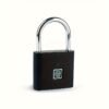 Mini Smart Fingerprint Padlock, Waterproof Security Door Lock, Antitheft Keyless USB Rechargeable Lock For Suitcase Luggage