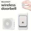 1pc Smart Home, USB Wireless Doorbell, Waterproof, 38 Kinds Of Chime Switching Smart Doorbell, Outdoor Electronic Doorbell, 5905.51 Inches Long Distance Remote Control Doorbell, Jingle Doorbell Wireless Call Doorbell For The Elderly