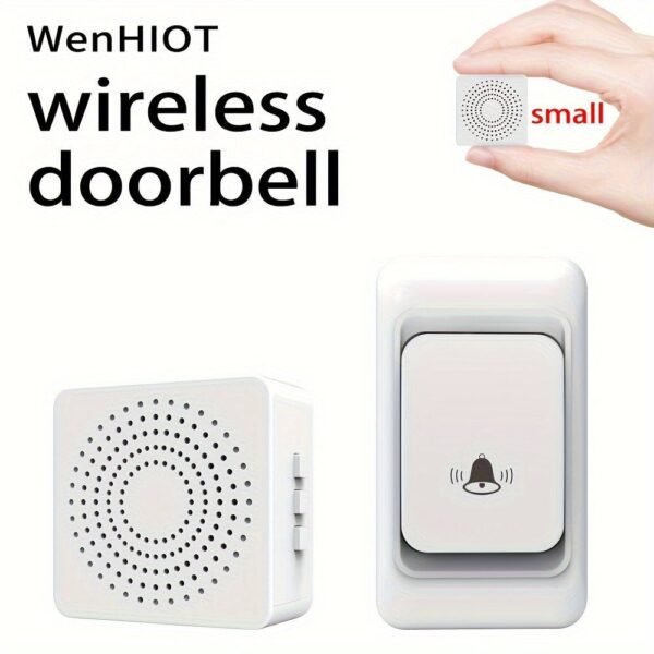 1pc Smart Home, USB Wireless Doorbell, Waterproof, 38 Kinds Of Chime Switching Smart Doorbell, Outdoor Electronic Doorbell, 5905.51 Inches Long Distance Remote Control Doorbell, Jingle Doorbell Wireless Call Doorbell For The Elderly