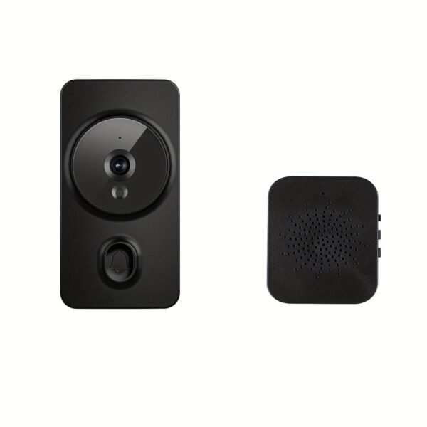 2024 new smart visual doorbell, smart system control, 2.4G wireless wifi for home and commercial use, no need to drill holes for the app camera (no built-in battery, shipped without battery).