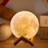 ab9874b2aaf84afc6f49cd6826ff5b9c.jpg Moon Lamp 2024 Upgraded 128 Colors With Timing Moon Night Light For Adults, Gifts For Women Men, Remote Touch Control And USB Rechargeable Wooden Stand 5.9 Inches