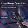 T66 Camera Detector Bug Detector Detects Cameras, GPS Trackers, Bugs With Infrared Scanning Signal Detection, And Privacy Protector Detective Equipment With Infrared Sensing Function Only, Without Wireless Signal Transmission.