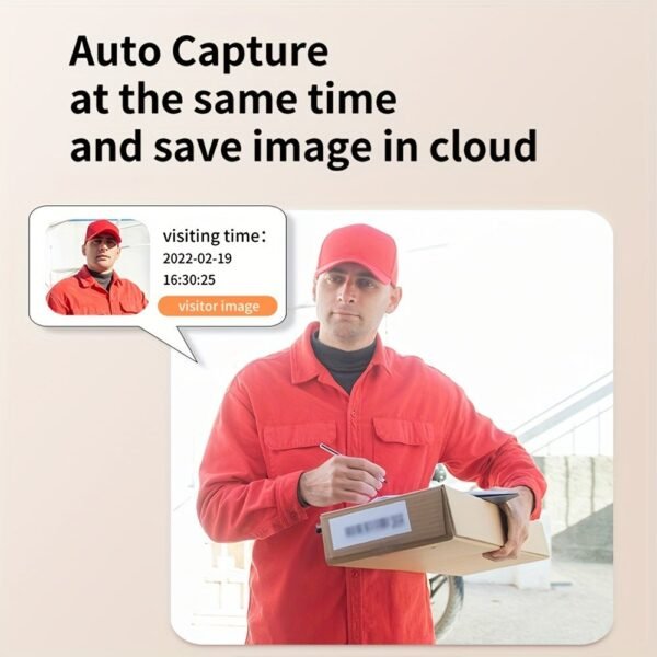 Smart Doorbell, 480P doorbell, wifi doorbell camera