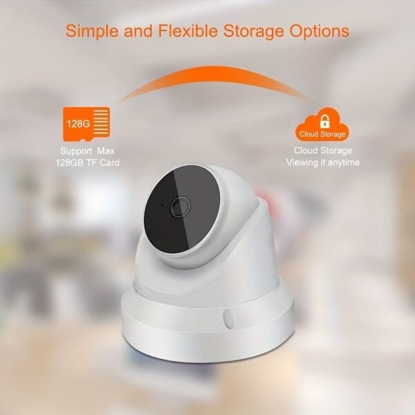 3MP HD WiFi IP Camera V380 Pro App Smart Home Security Night Vision Indoor Ceiling Mount Wireless CCTV Dome Camera
