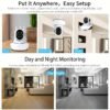 5G Camera Wifi P2P Two Way Audio Home Security 2MP Camera Wireless PTZ Indoor CCTV IP 1080P WiFi Mini Camera